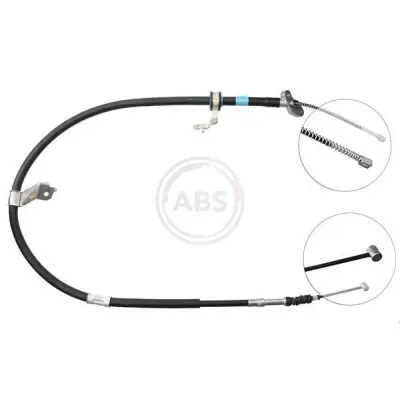 Cable de accionamiento, freno de estacionamiento A.B.S. K19337 Precio De Fábrica